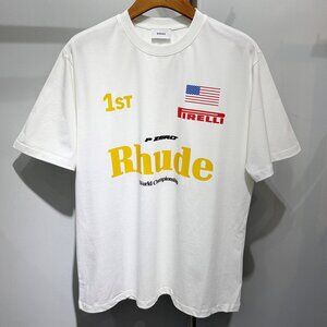 Rhude World Champ White T-Shirt